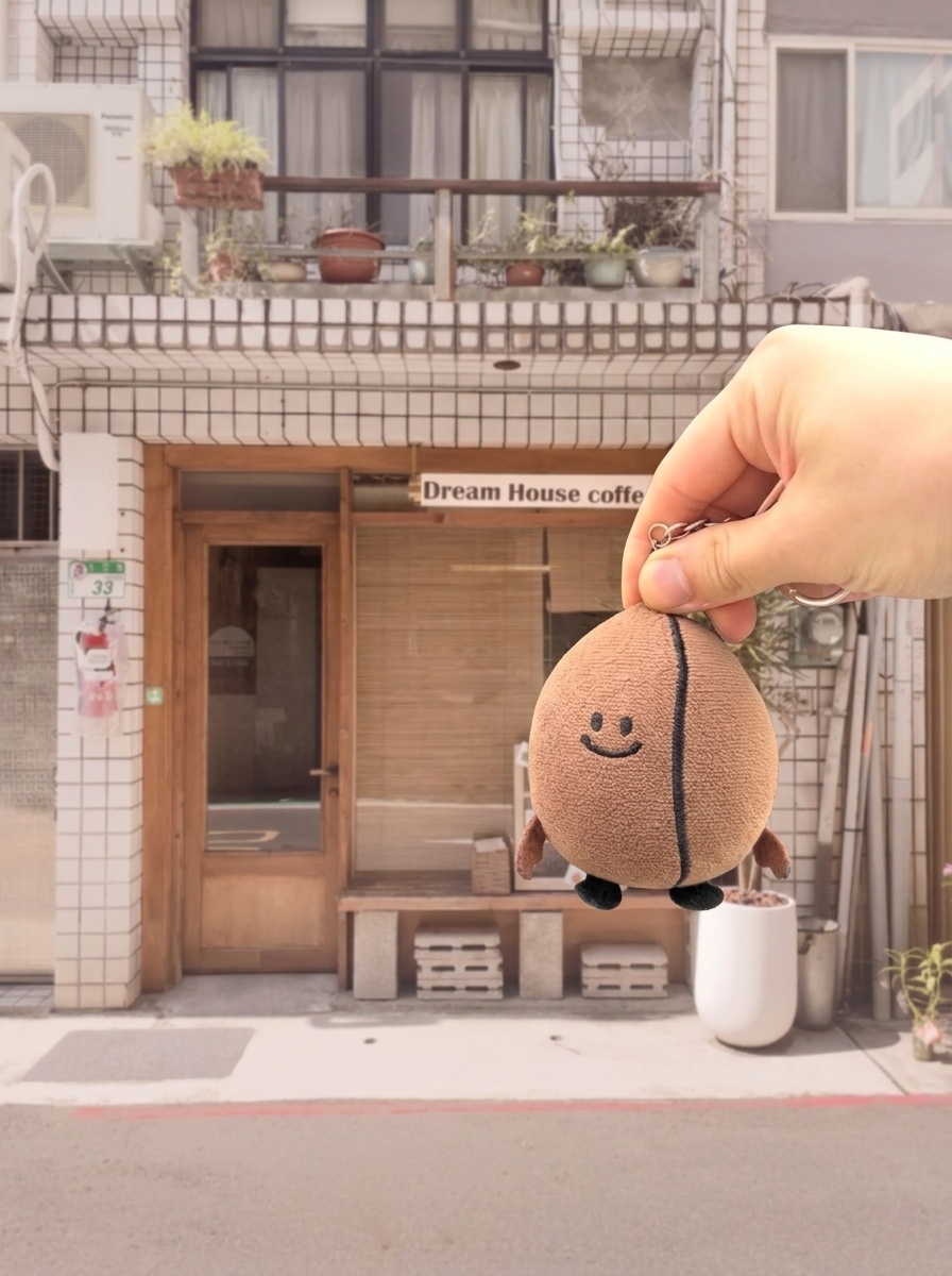 DreamHouse Coffee 豆寶玩偶